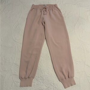 Aritzia Blush Pink Jogger Pants